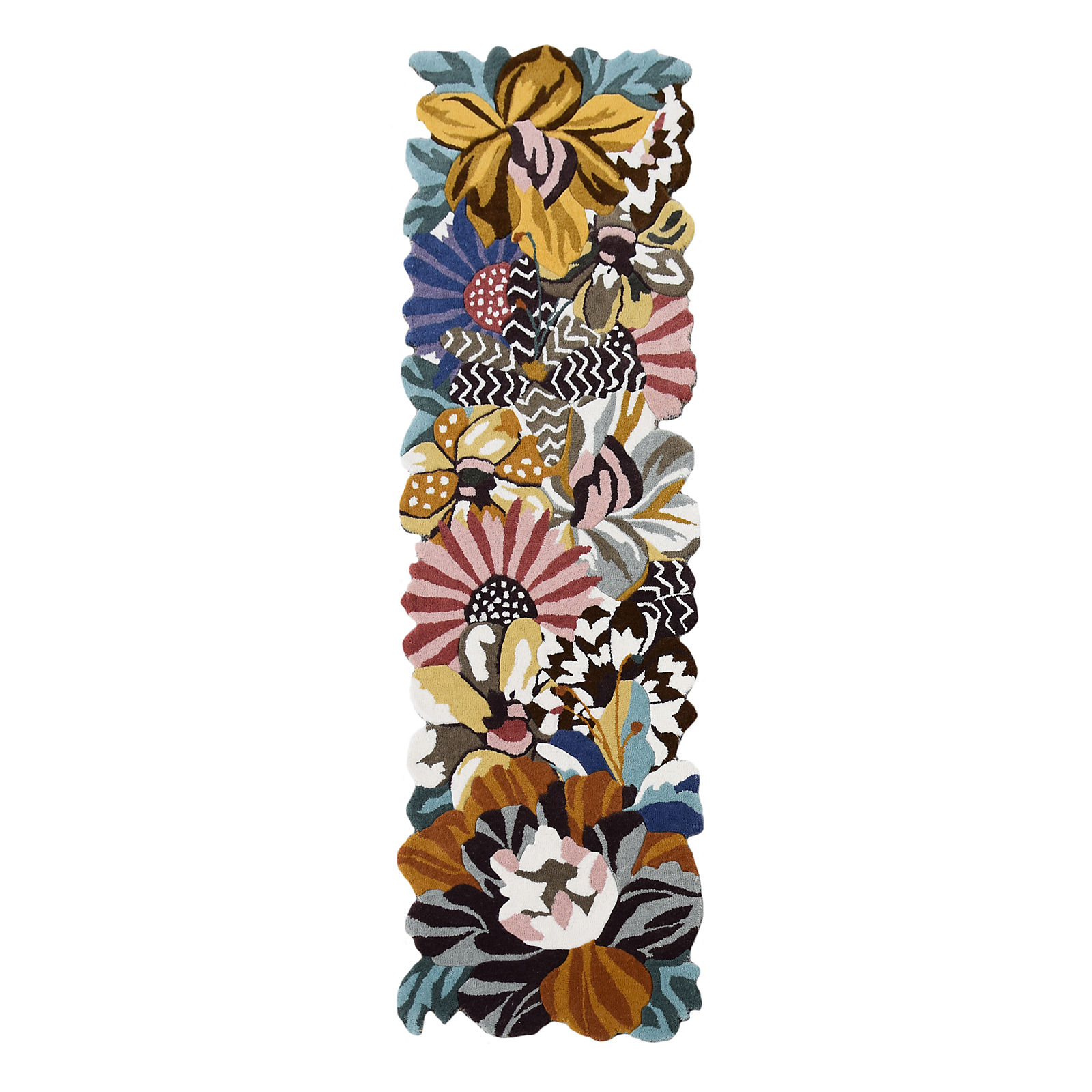 Ковер-дорожка 76х244 см Milano Floral 350-11221