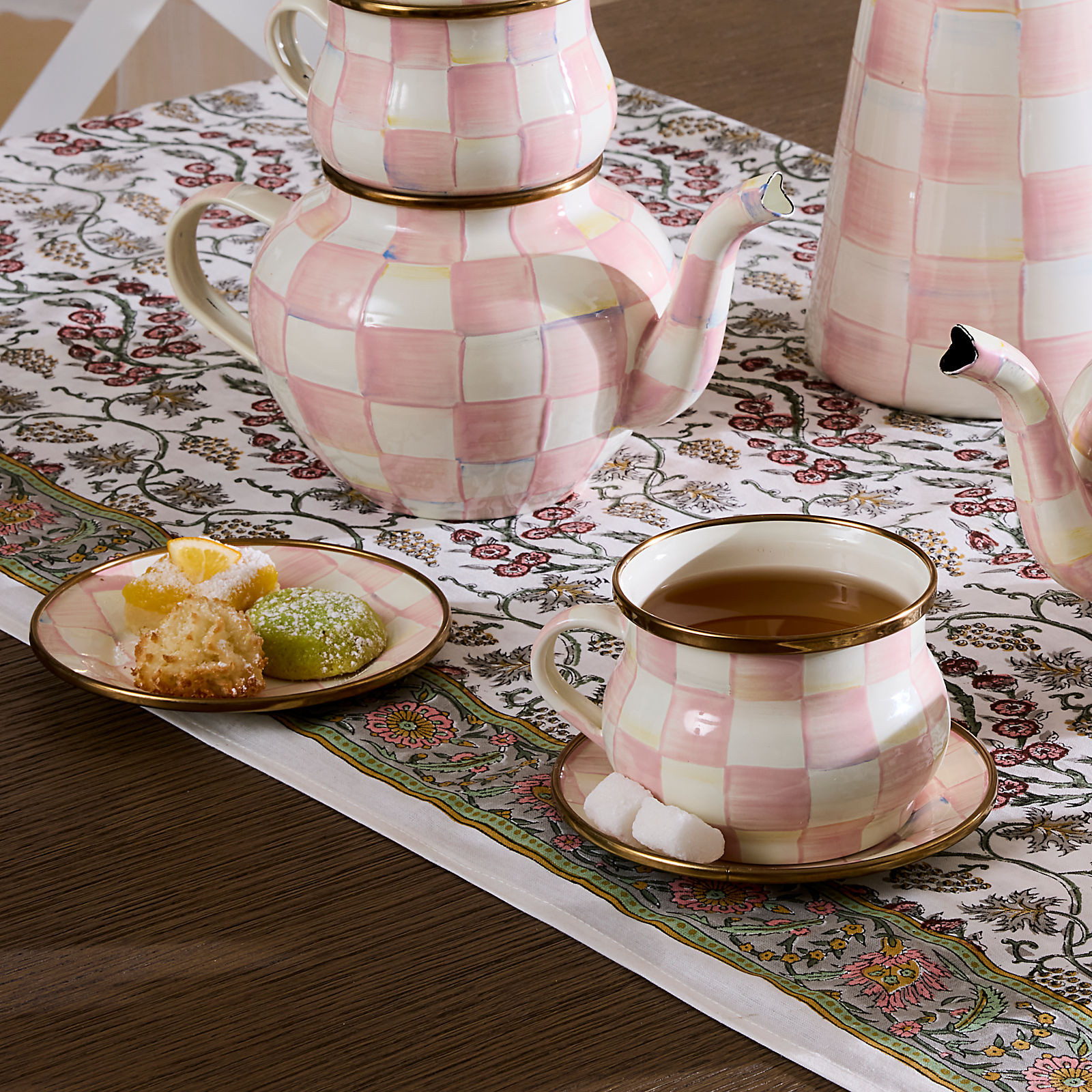 Блюдце для чашки Rosy Check 89206-740