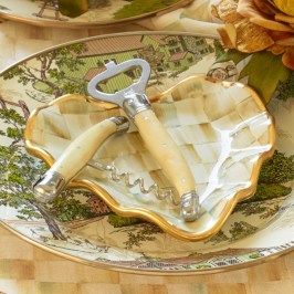 Блюдо сервировочное Сердце Parchment Check
