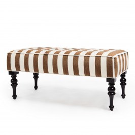 БЕНЧ marquee brown stripe chenille 225-1531