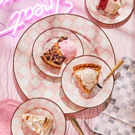 БЛЮДО СЕРВИРОВОЧНОЕ 40 см rosy check 89219-740