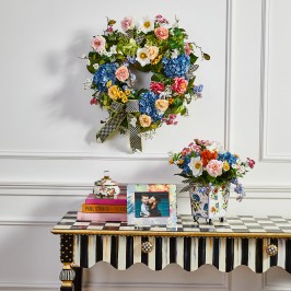 Горшочек с крышкой белый Flower Market 89223-95