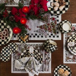 Набор колец для салфеток - 4шт Courtly Check 89298-40