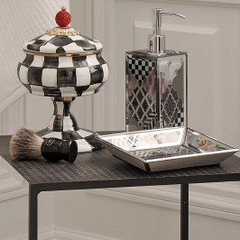 Вазочка для мелочей с крышкой Courtly Check 89398-40