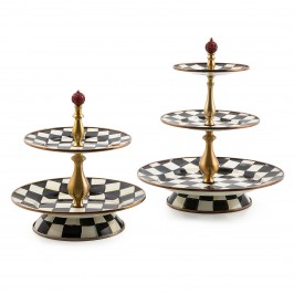 Ваза для сладостей двухъярусная Courtly Check 89425-40
