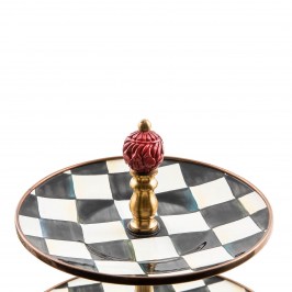 Ваза для сладостей трехъярусная Courtly Check 89430-40