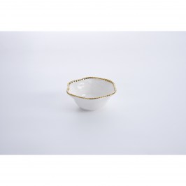 Чаша 15 × 15 × 7 Golden Salerno CER1209WG