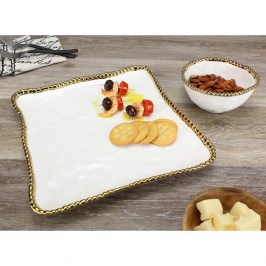 Блюдо сервировочное Golden Salerno CER1400WG