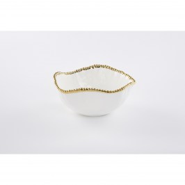 Чаша сервировочная 27 х 27 х 13 Golden Salerno CER1721WG