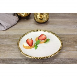 ТАРЕЛКА САЛАТНАЯ (ДЕСЕРТНАЯ) Golden Salerno CER2258WG
