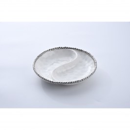 Блюдо двойное 22 × 4 SALERNO CER2427W