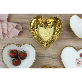 Блюдо 14 × 14 × 6 Heart CER2639G