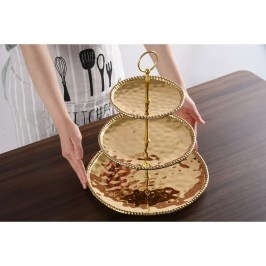 Блюдо трехъярусное  MONACO CER2706G