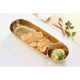 Блюдо Chip & Dip Golden Millennium CER2586G