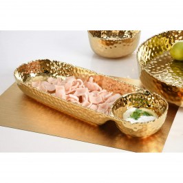 Блюдо Chip & Dip Golden Millennium CER2586G