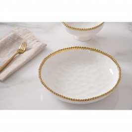 Чаша сервировочная 25х6 Golden Salerno CER2847WG