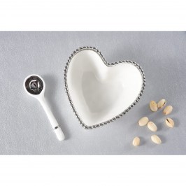 Чаша с ложкой набор подарочный Heart SET2019