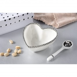 Блюдо с ложкой набор подарочный Heart SET2019