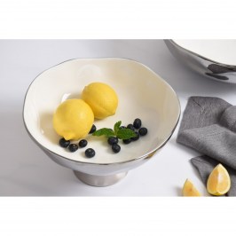 Блюдо сервировочное на подставке 25 х 13 THIN & SIMPLE THS2742W