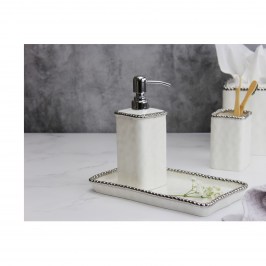 Дозатор для мыла  SILVER BEADS VAN2717W