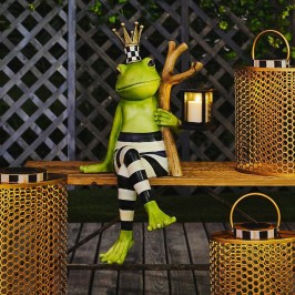 Декоративная фигура Fergal the Frog with Lantern 35514-2062
